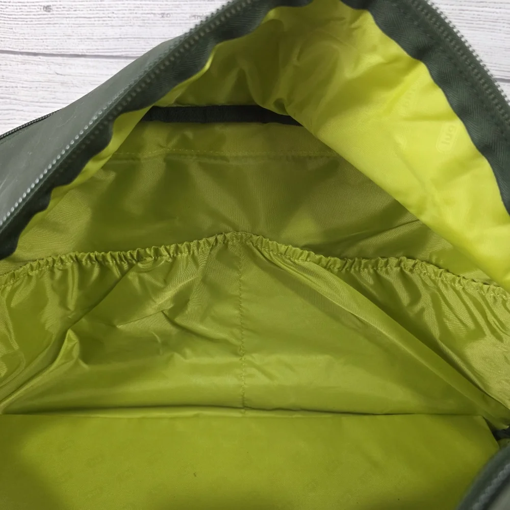 Lug Propeller Green Quilted Gym / Overnight Duffle Bag